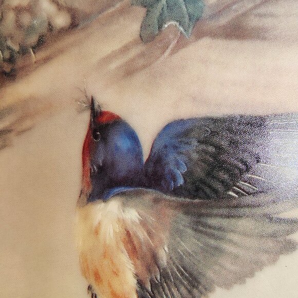 2/$40 Nature's Poetry Series Decorative Plate 'Cherub Chorale' Lena Liu - Picture 7 of 7